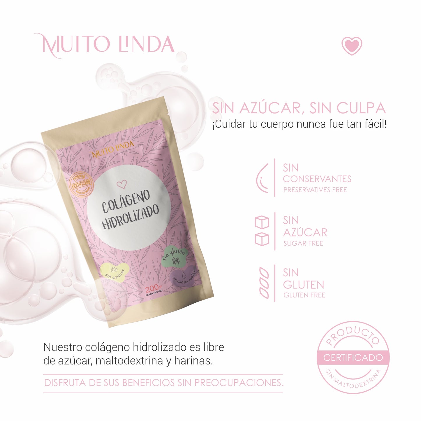 Colágeno hidrolizado 300 GR