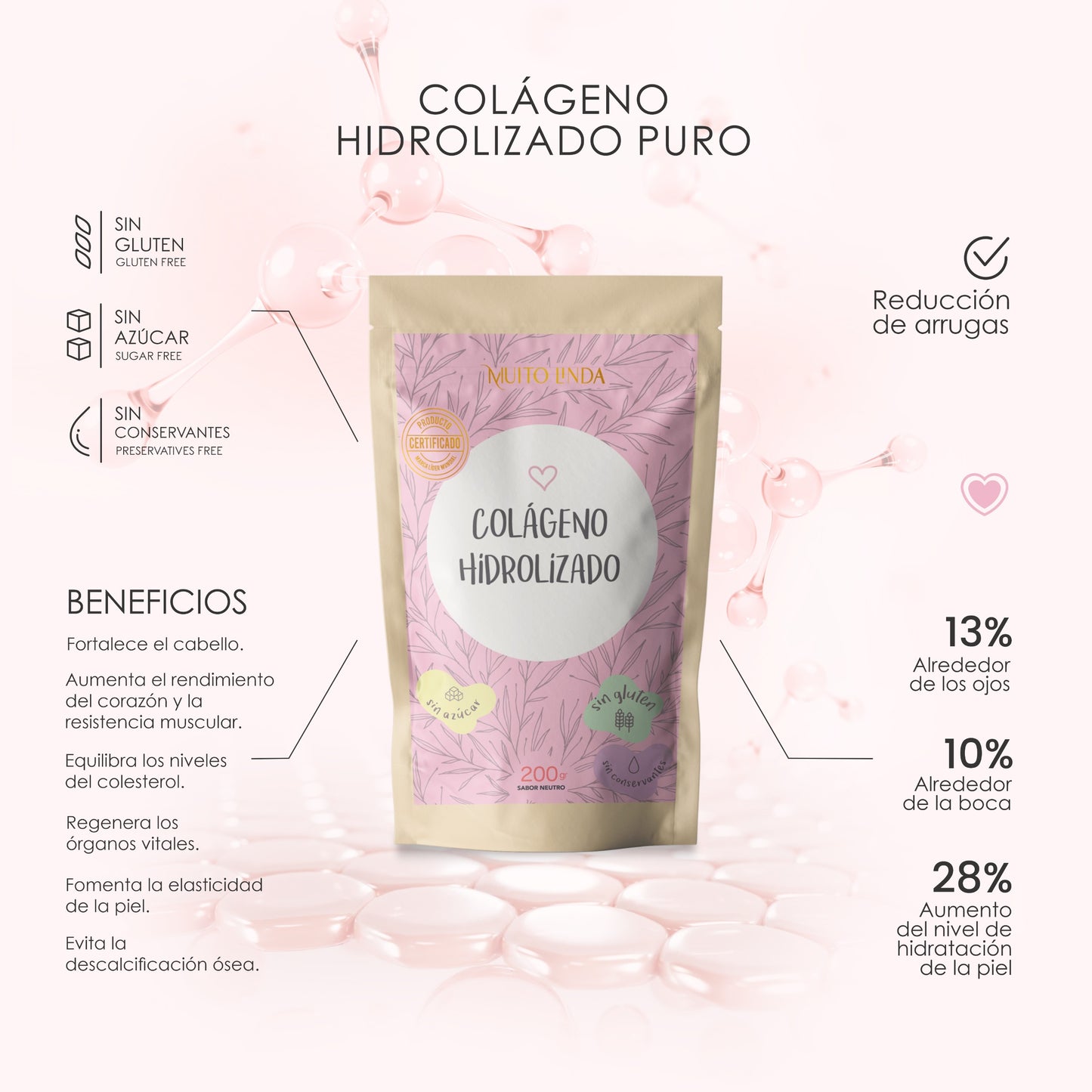 Colágeno hidrolizado 900 GR