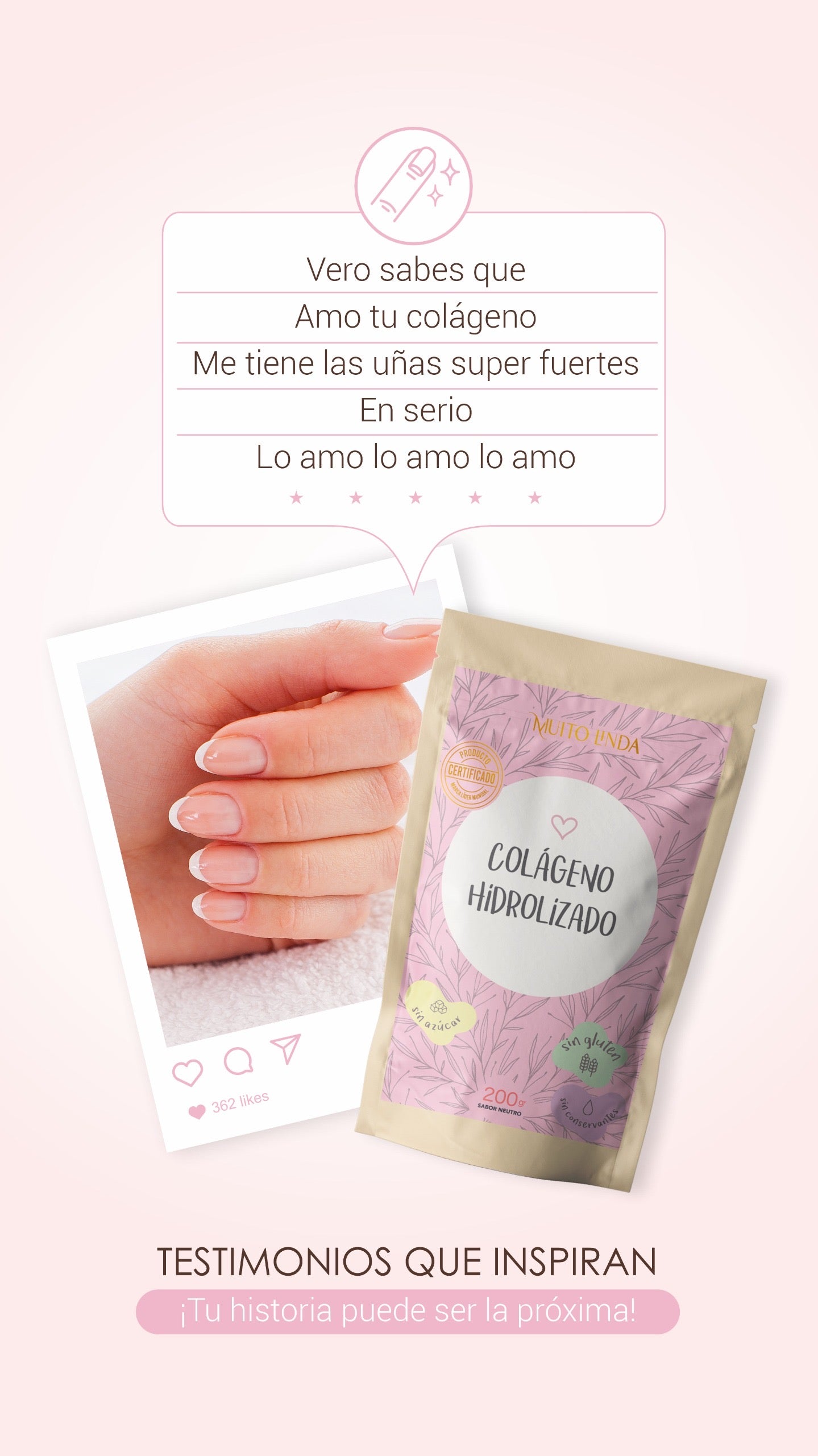 Colágeno hidrolizado 900 GR